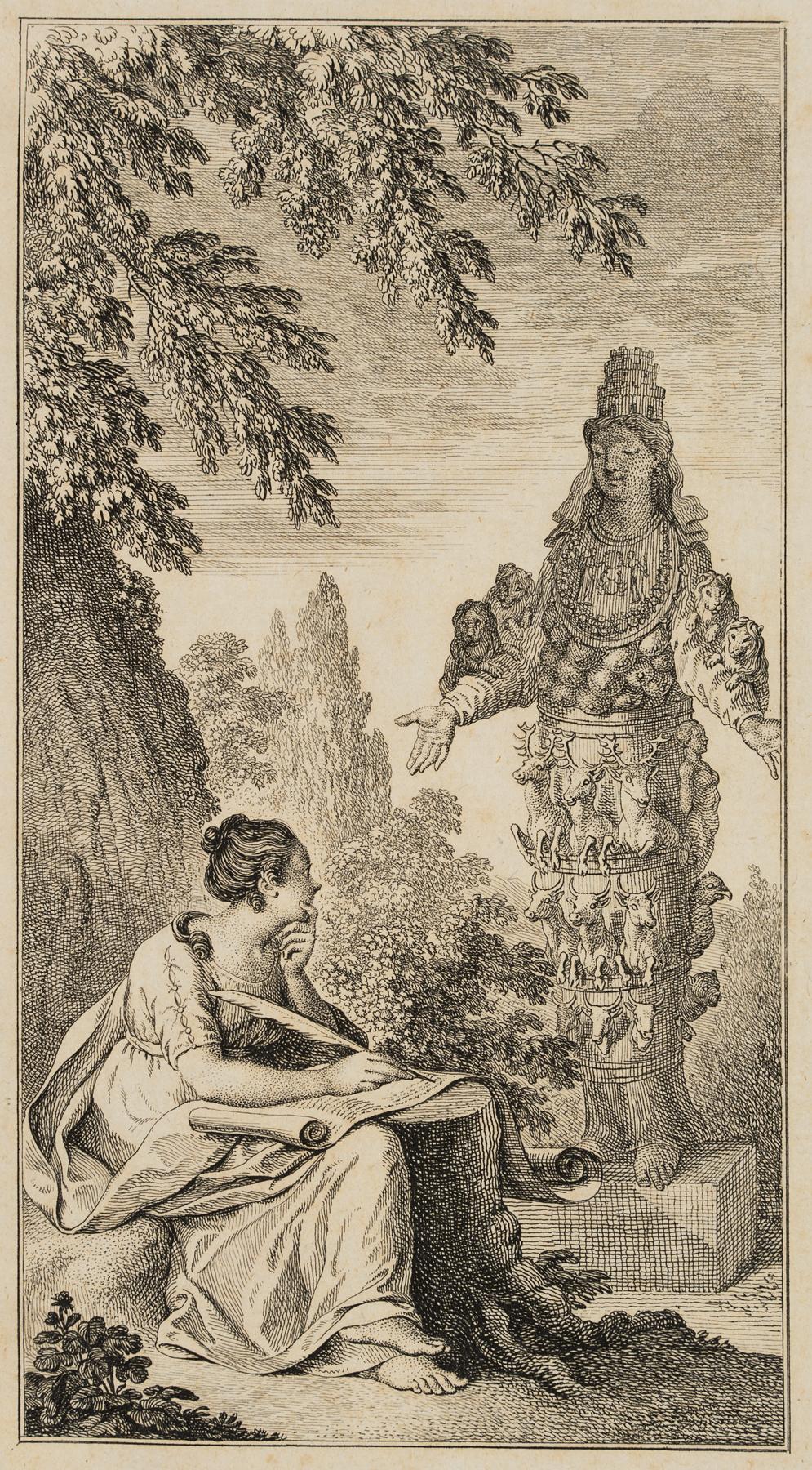 Diana von Ephesus mit der Geschichte & Mensch in Tiergruppe