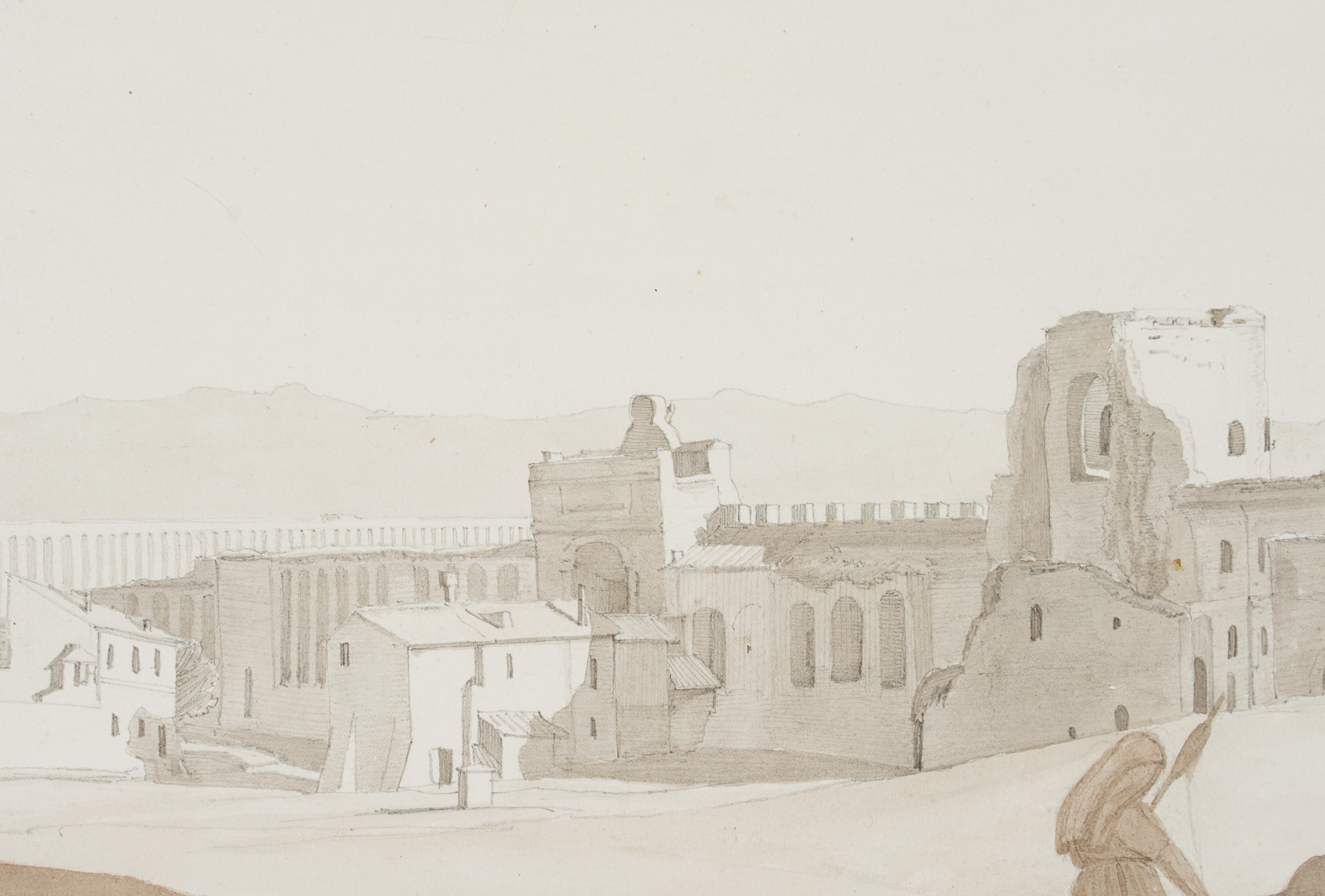 Ruinen der Porta San Giovanni in Rom