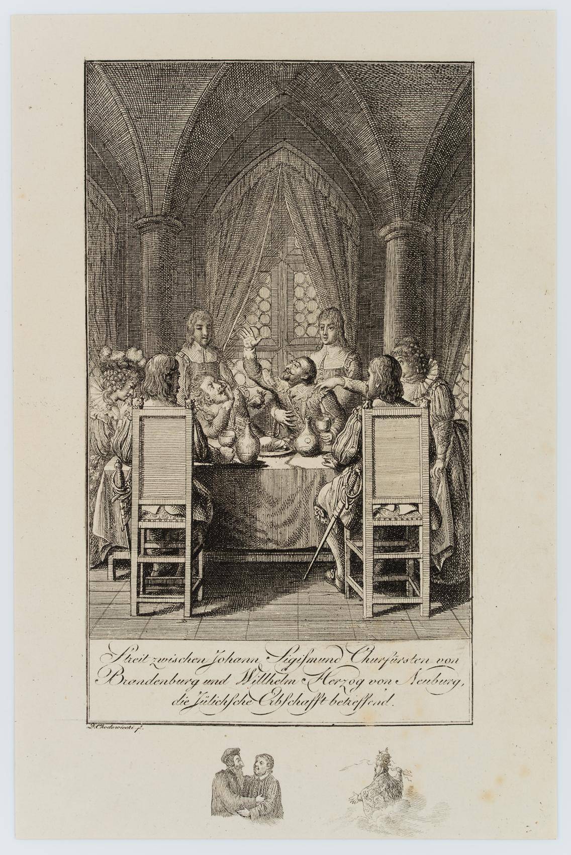 Kurfürst Johann Sigismund von Brandenburg im Streit über die Jülischen Erbschaftsangelegenheiten