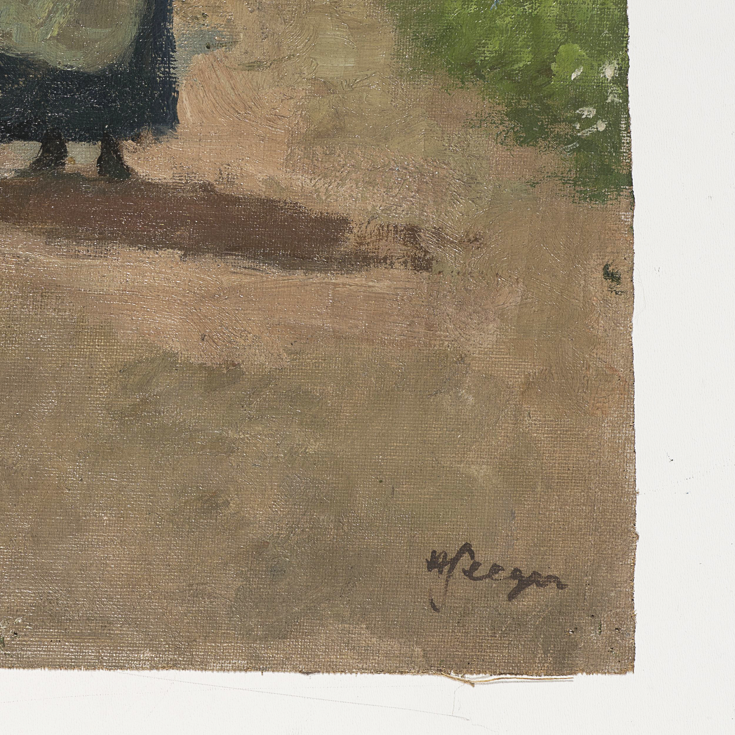 Zwei Frauen am Feldweg