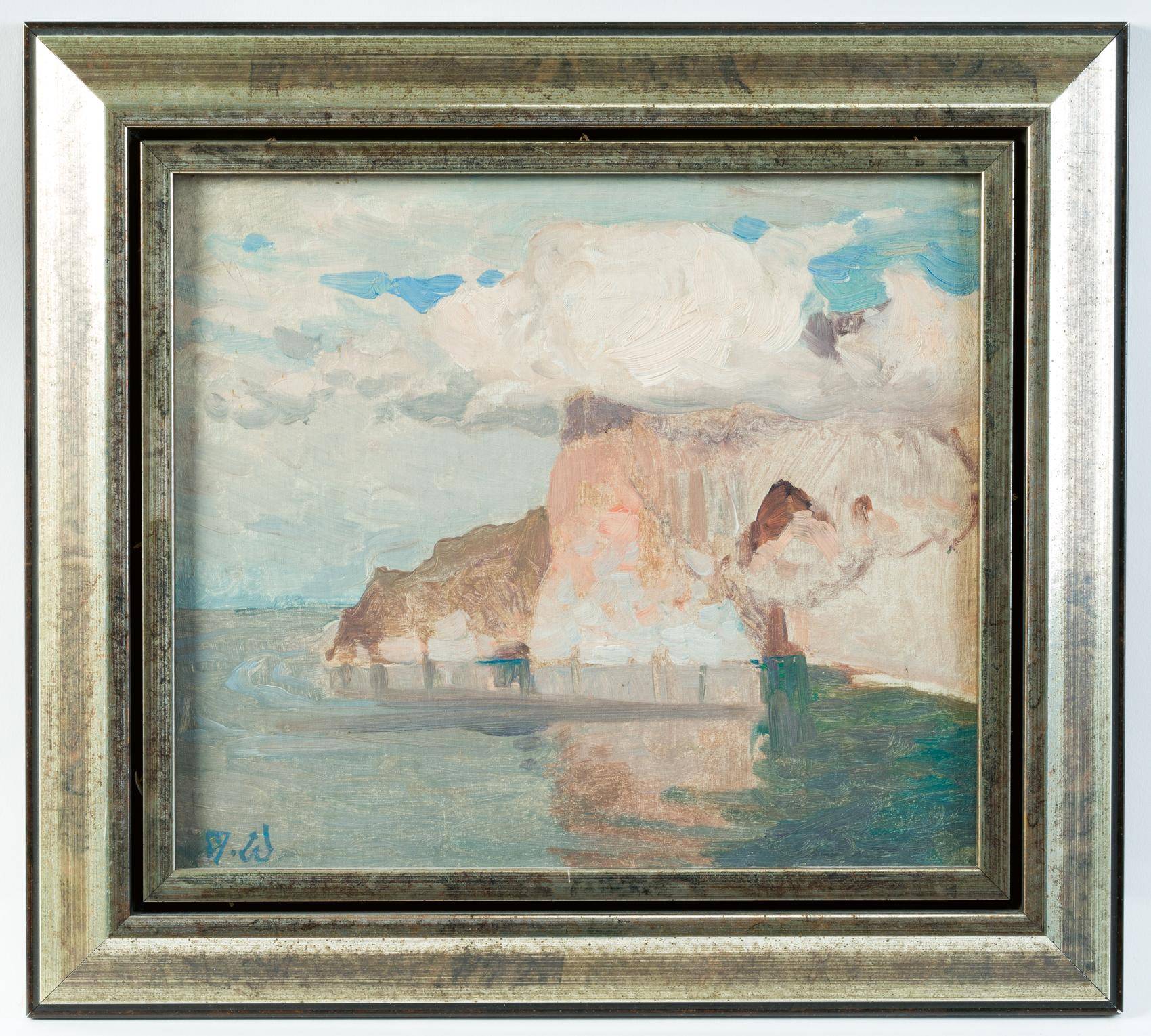 Steilküste auf Capri mit Kalksteinfelsen