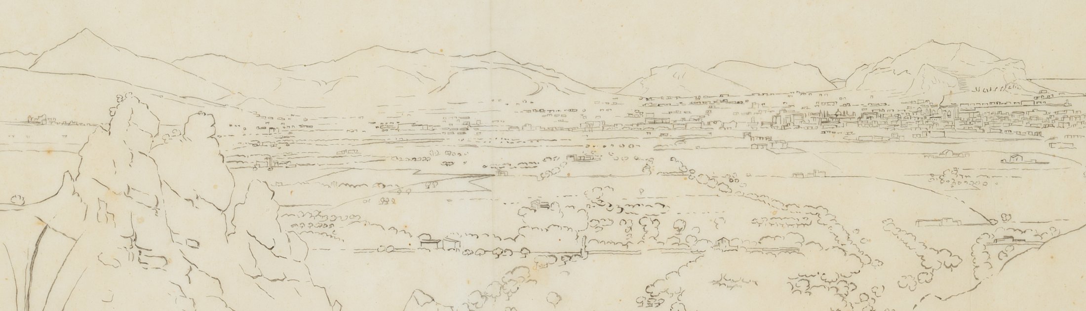 Landschaftspanorama von Syrakus