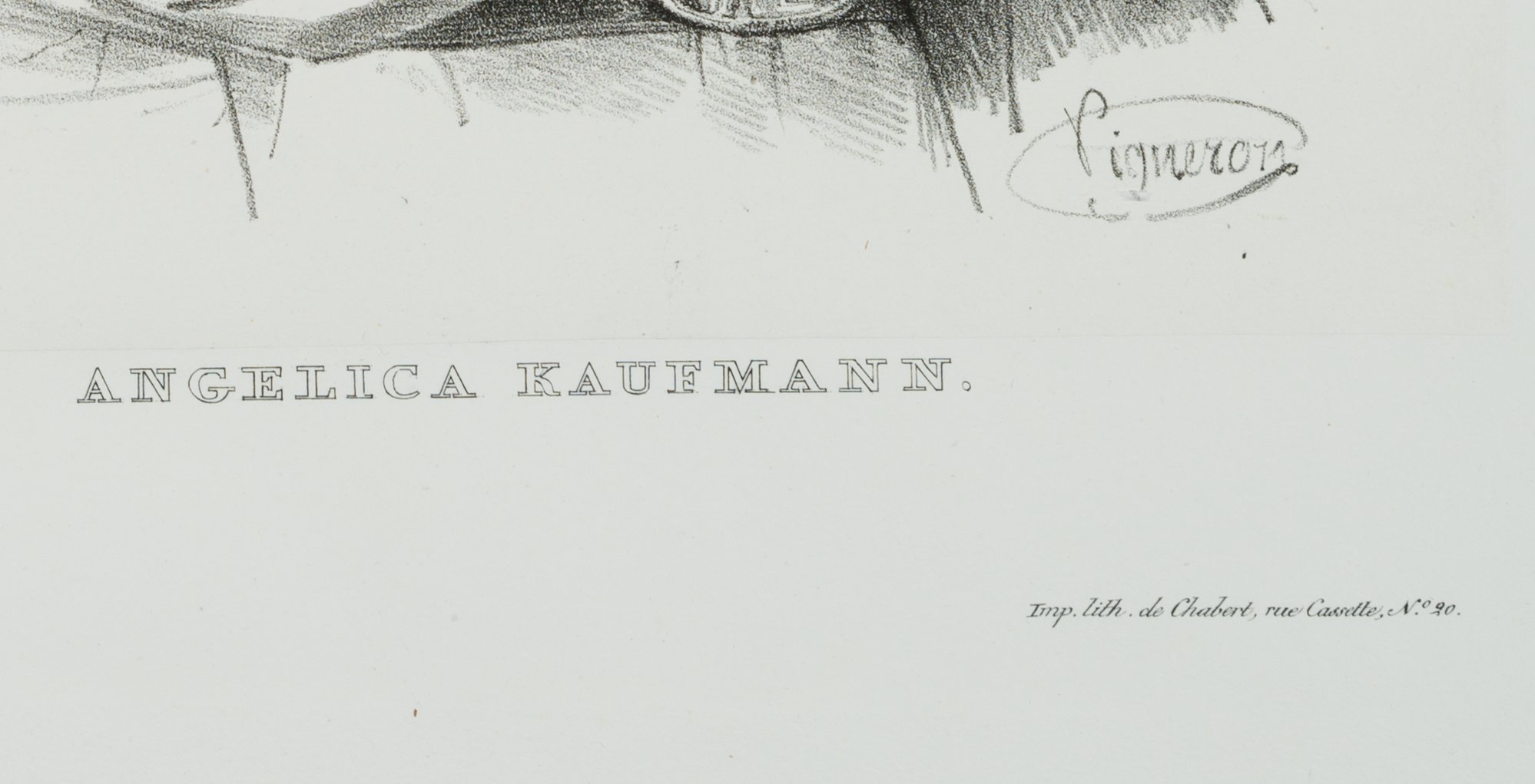Porträt der Malerin Angelika Kauffmann (1741-1807)
