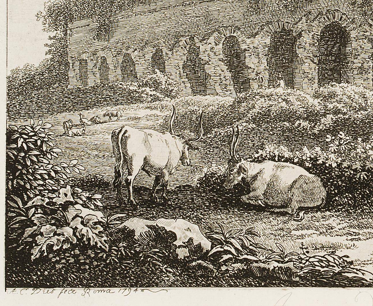 Die Villa des Brutus in Tivoli