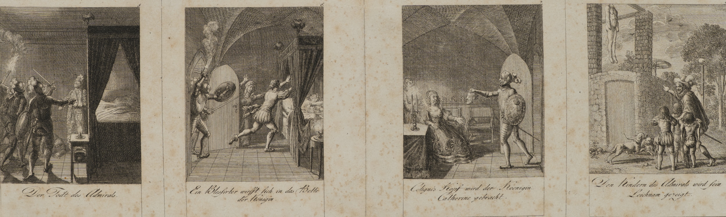 9-16. Blatt zur Geschichte der Bartholomäusnacht