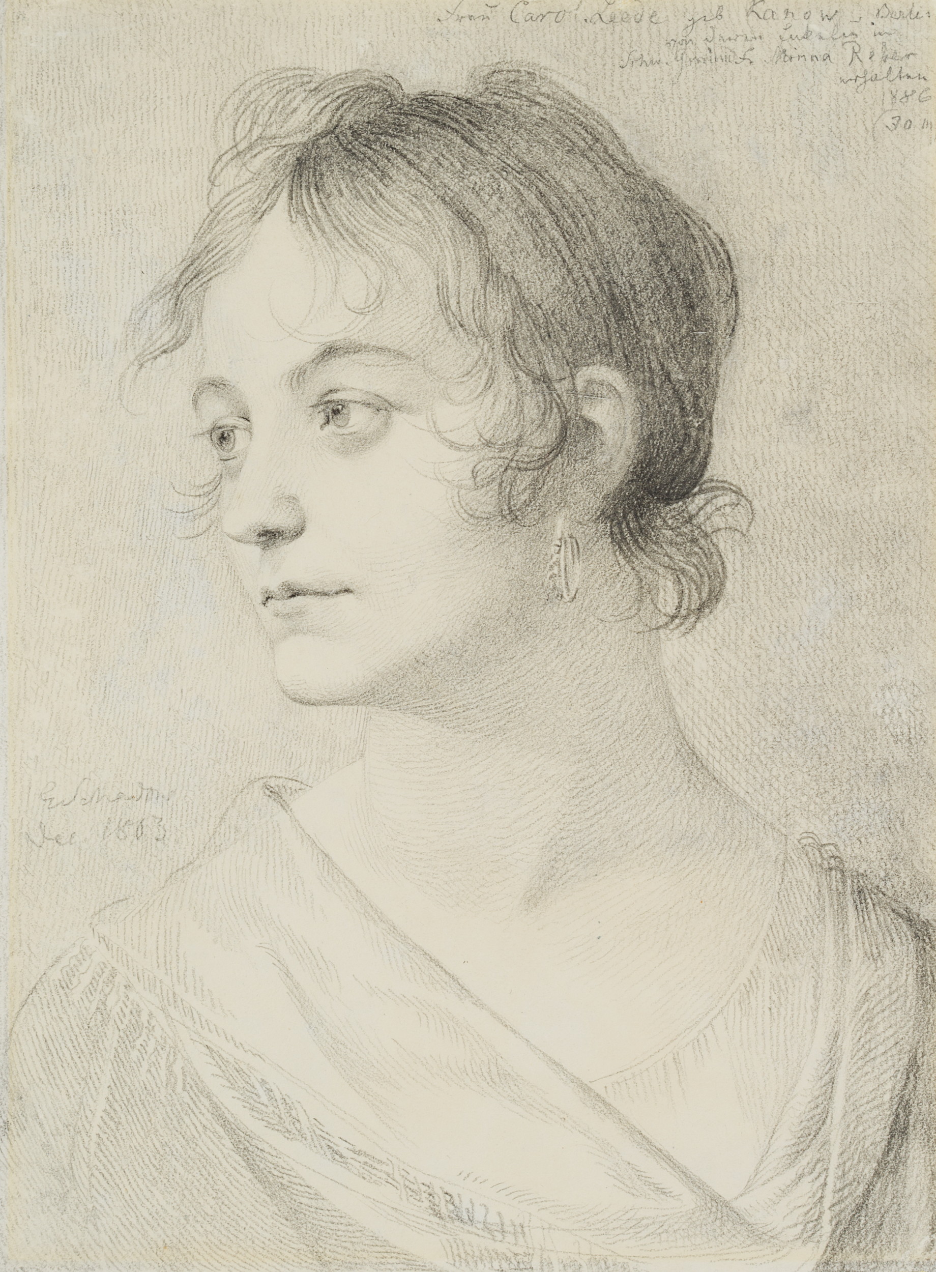 Porträt der Caroline Leede