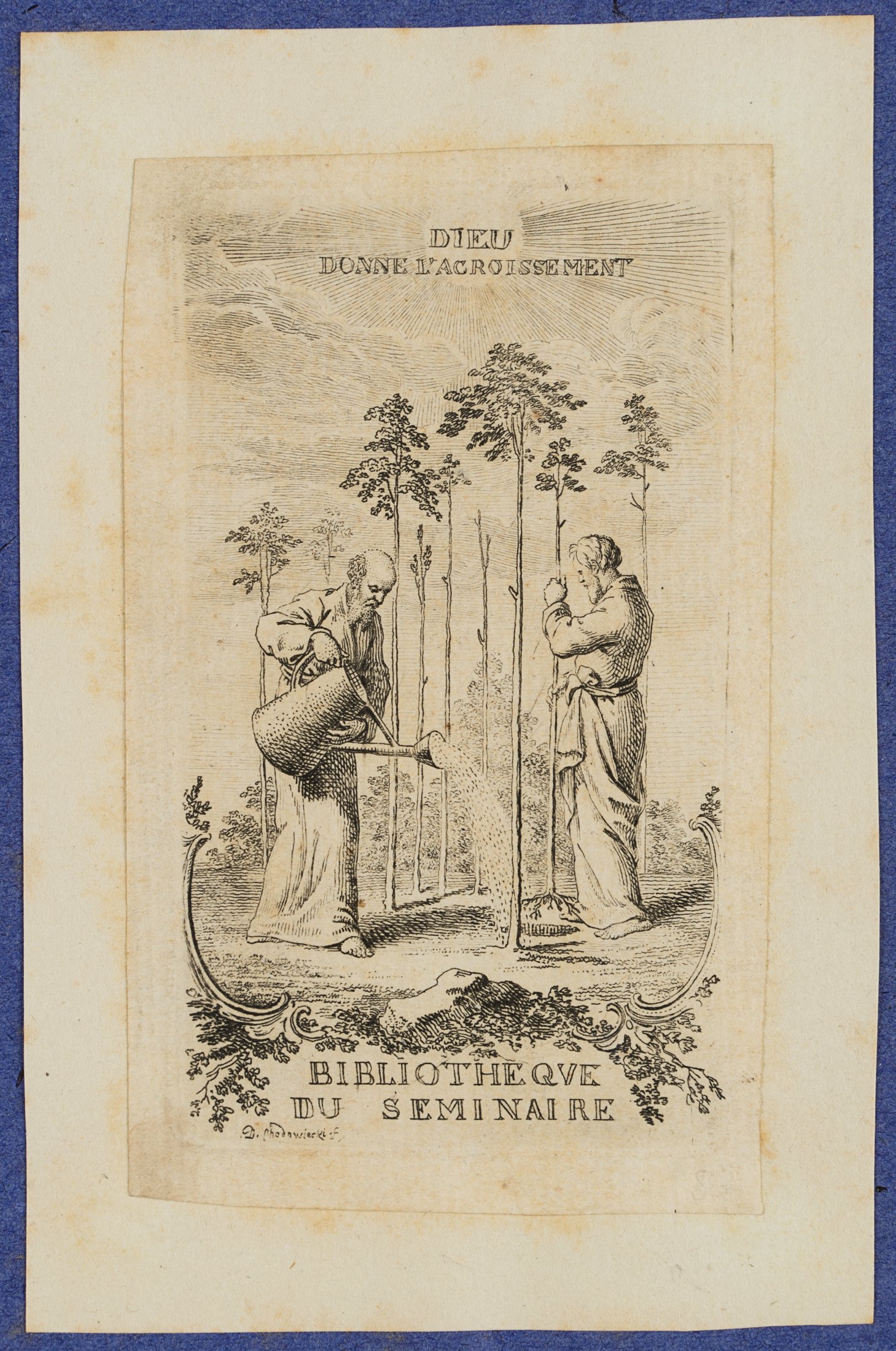 Bibliothekszeichen des französischen Seminars zu Berlin
