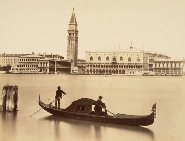 Glockenturm und Dogenpalast, Venedig