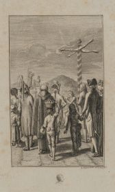 Der Dichter am Wegkreuz zur Tugend