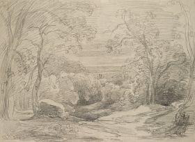 Fernblick aus dem Chigi-Park in Ariccia