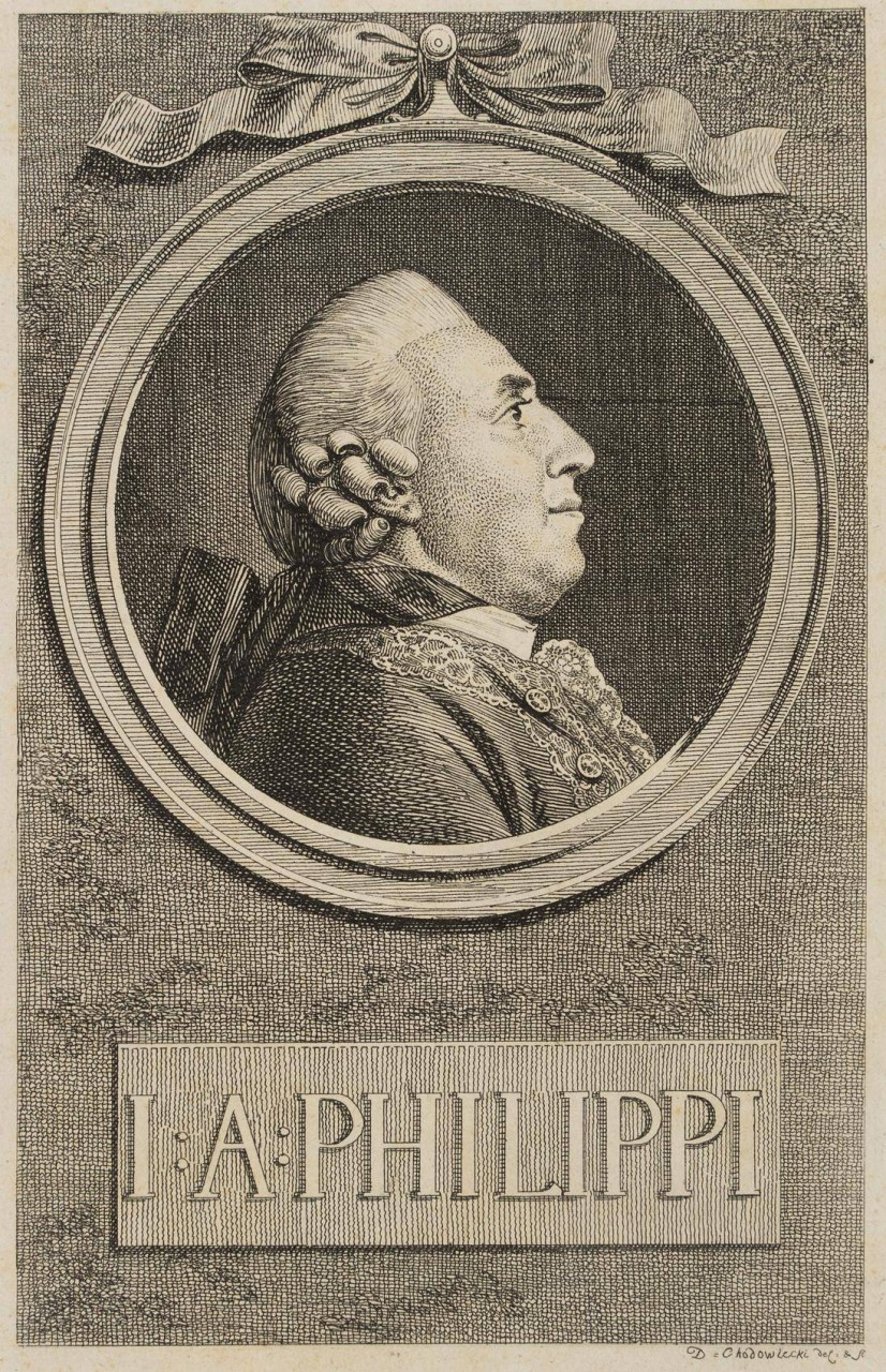 Portrait von J. A. Philippi
