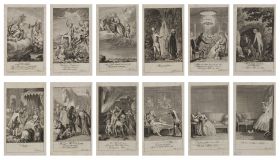 12 Blätter zu Blumauer's Aeneide