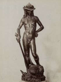 David, Bronze von Donatello, Florenz