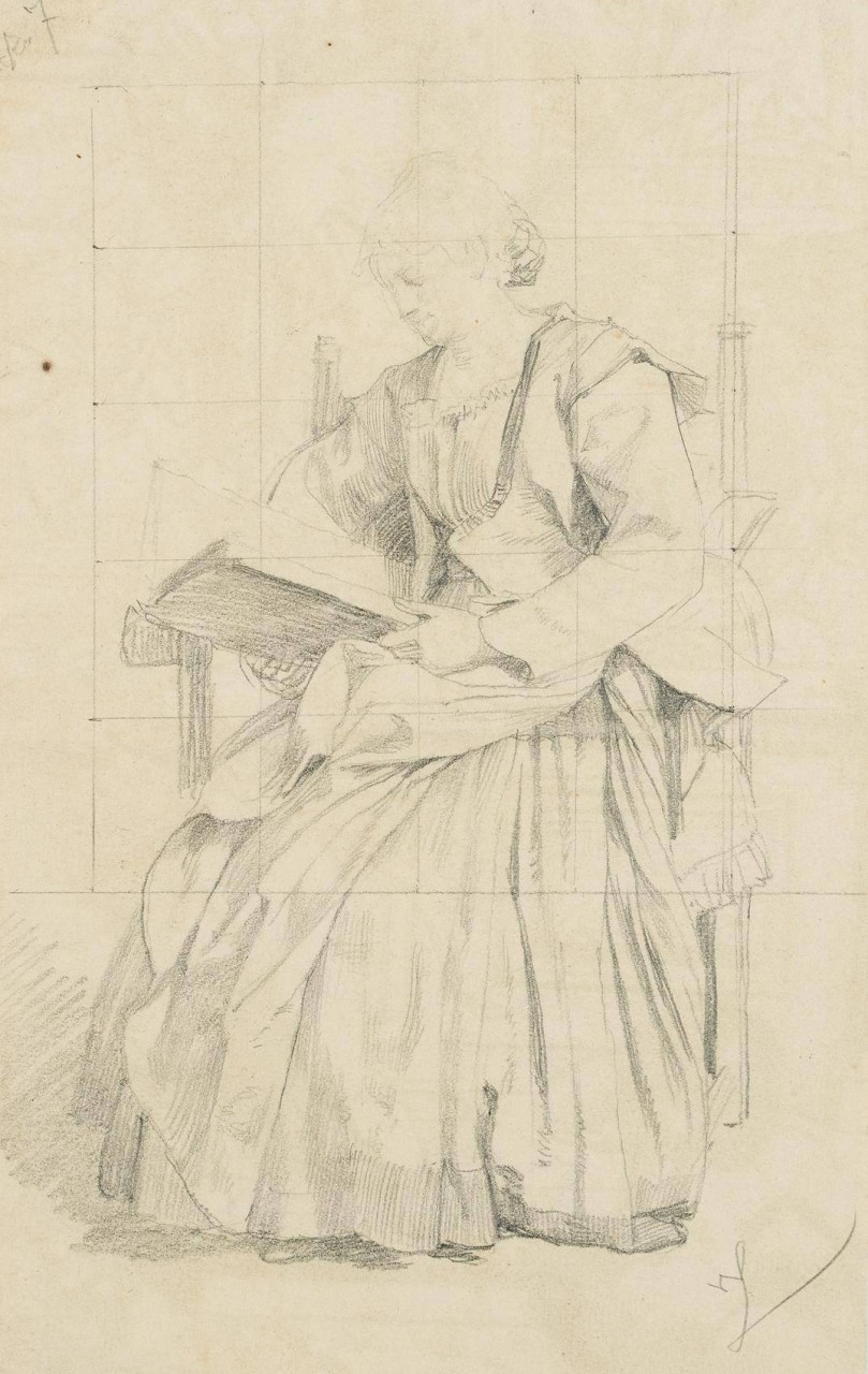 Lesende Dame