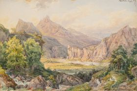 Das Rheintal bei Bad Ragaz