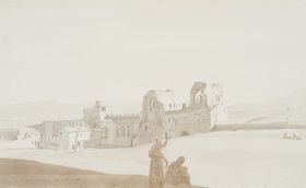 Ruinen der Porta San Giovanni in Rom