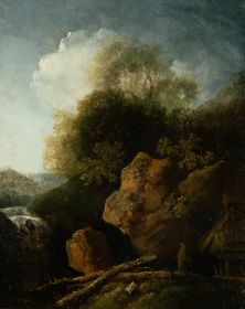 Felslandschaft mit Eremitage