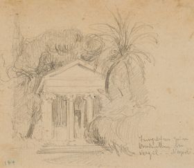 Antiker Tempel, Neapel