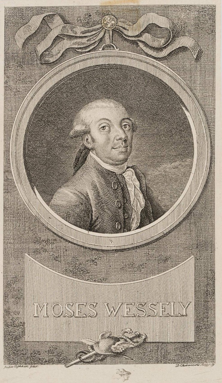 Portrait von Moses Wessely