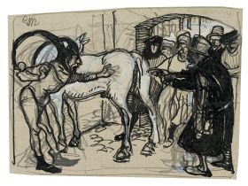 Till Eulenspiegel und der Pferdehändler in Wismar