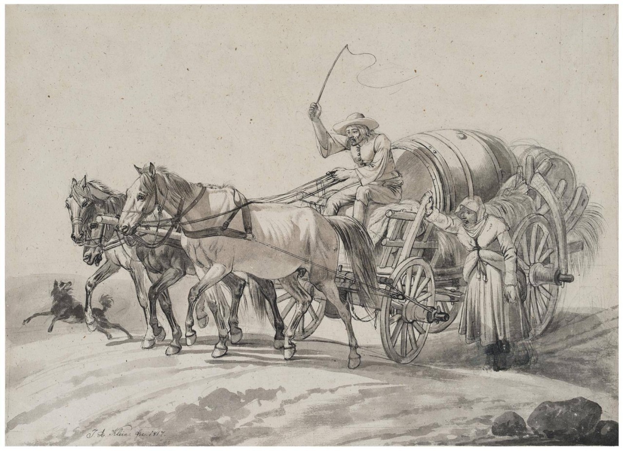 Der ungarische Fuhrwagen