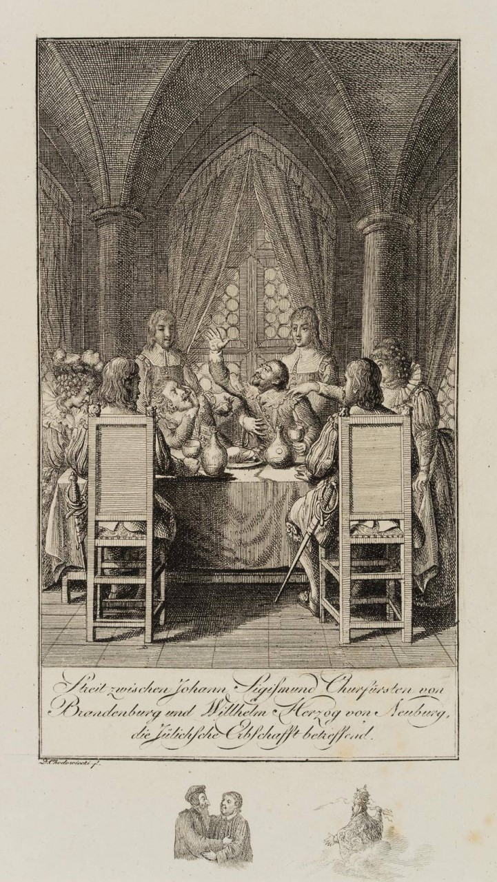 Kurfürst Johann Sigismund von Brandenburg im Streit über die Jülischen Erbschaftsangelegenheiten