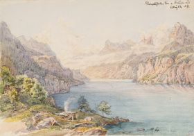 Vierwaldstättersee von Brunnen aus