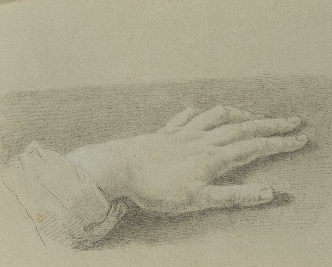 Studie nach des Künstlers Hand