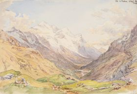 Col de Balme mit Mont Blanc