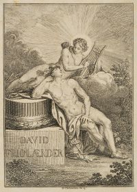 David Fridländer's Bibliothekszeichen