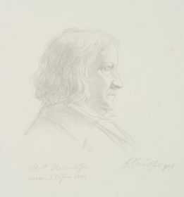 Porträt des Bertel Thorvaldsen