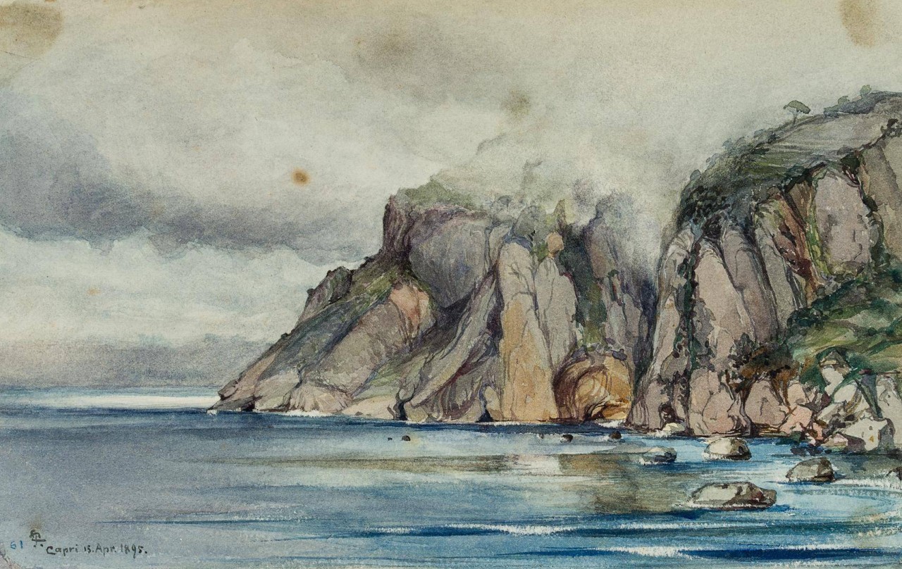 Felsenküste bei Capri