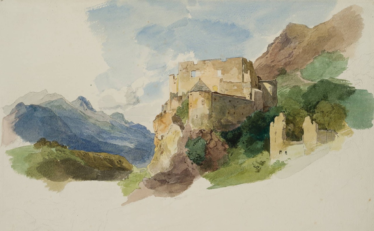 Ansicht des Schloss Kastelbell im Vinschgau