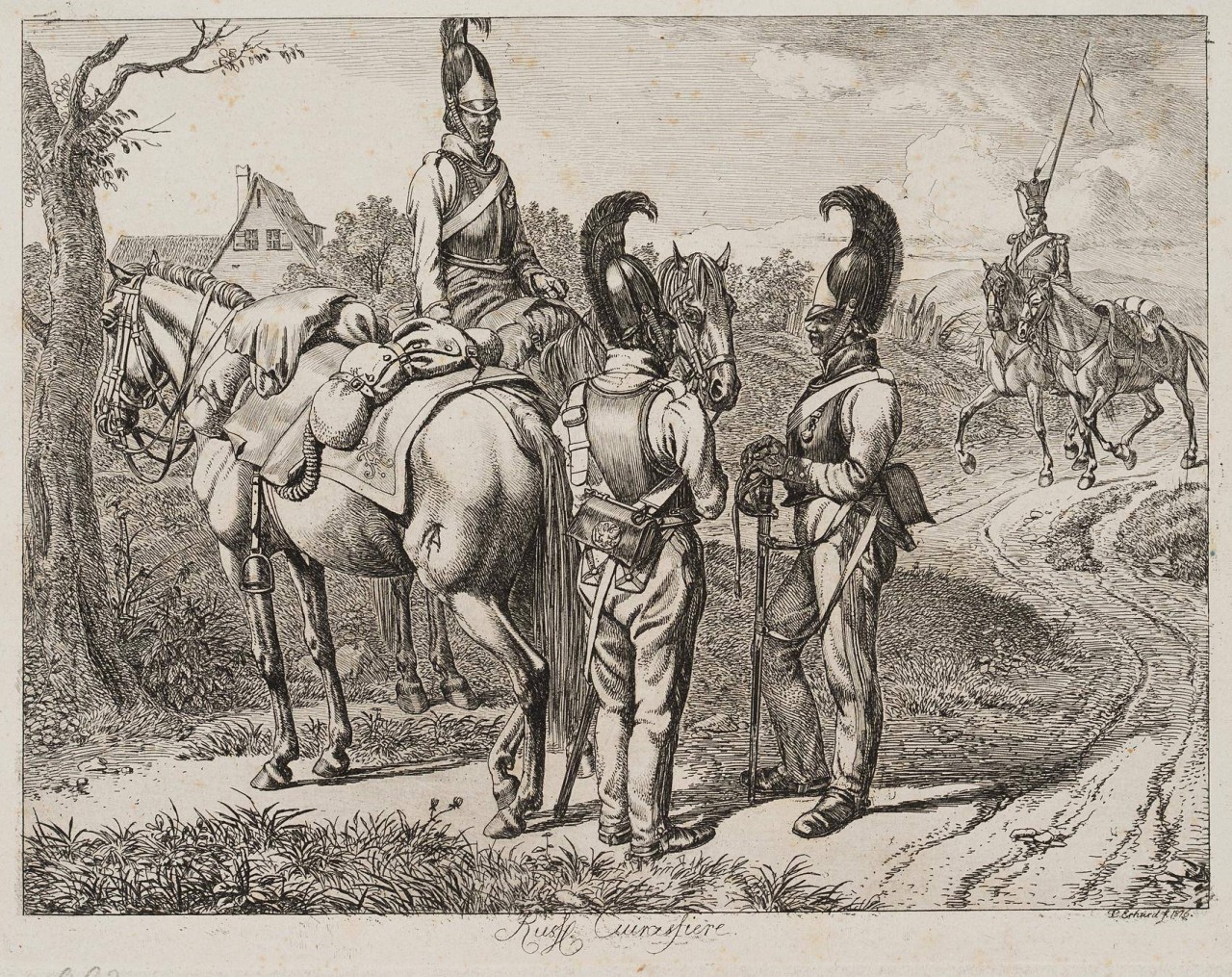 Russische Kürassiere