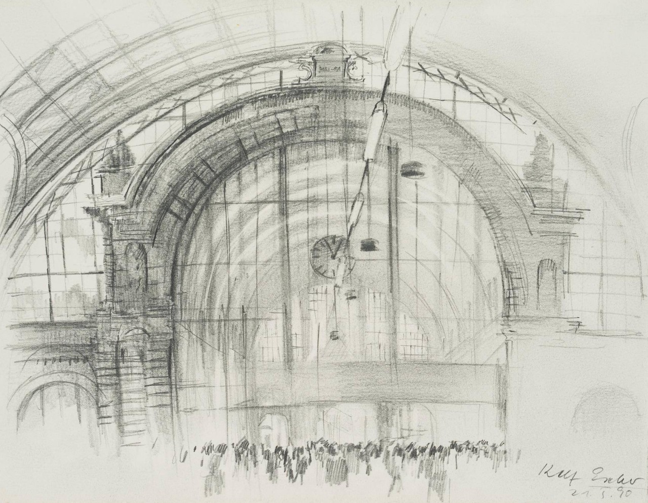 Im Frankfurter Hauptbahnhof