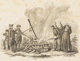 Theologischer Diskurs am Scheiterhaufen