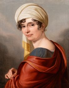 Frau mit Turban