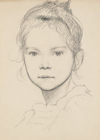 Portrait v. Ilse, Tochter des Malers