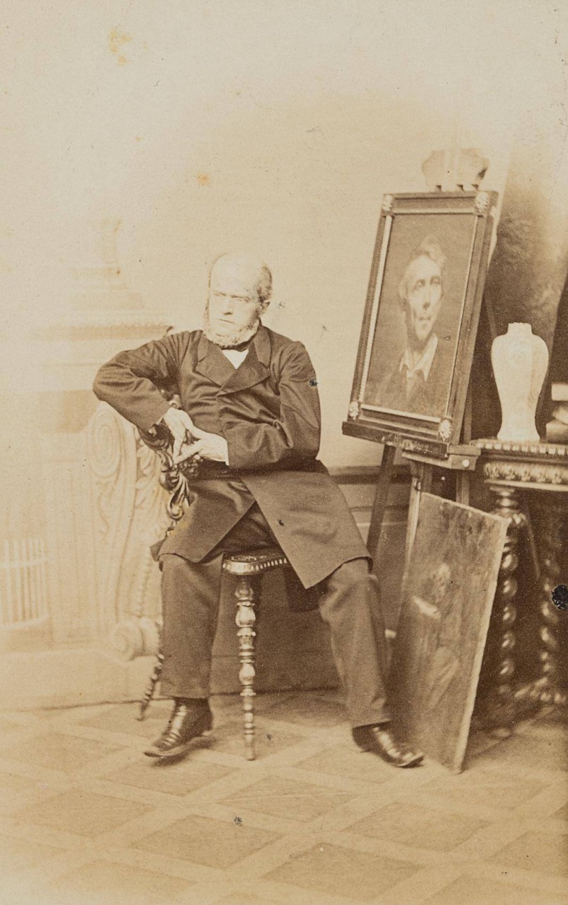 Adolph von Menzel, Studioporträt
