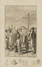 Der Dichter am Wegkreuz zur Tugend