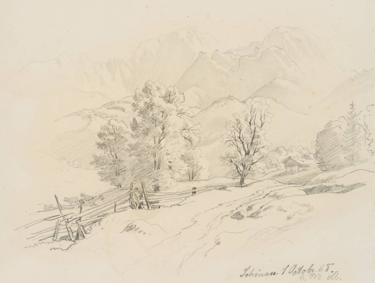 Landschaft bei Schönau am Königssee