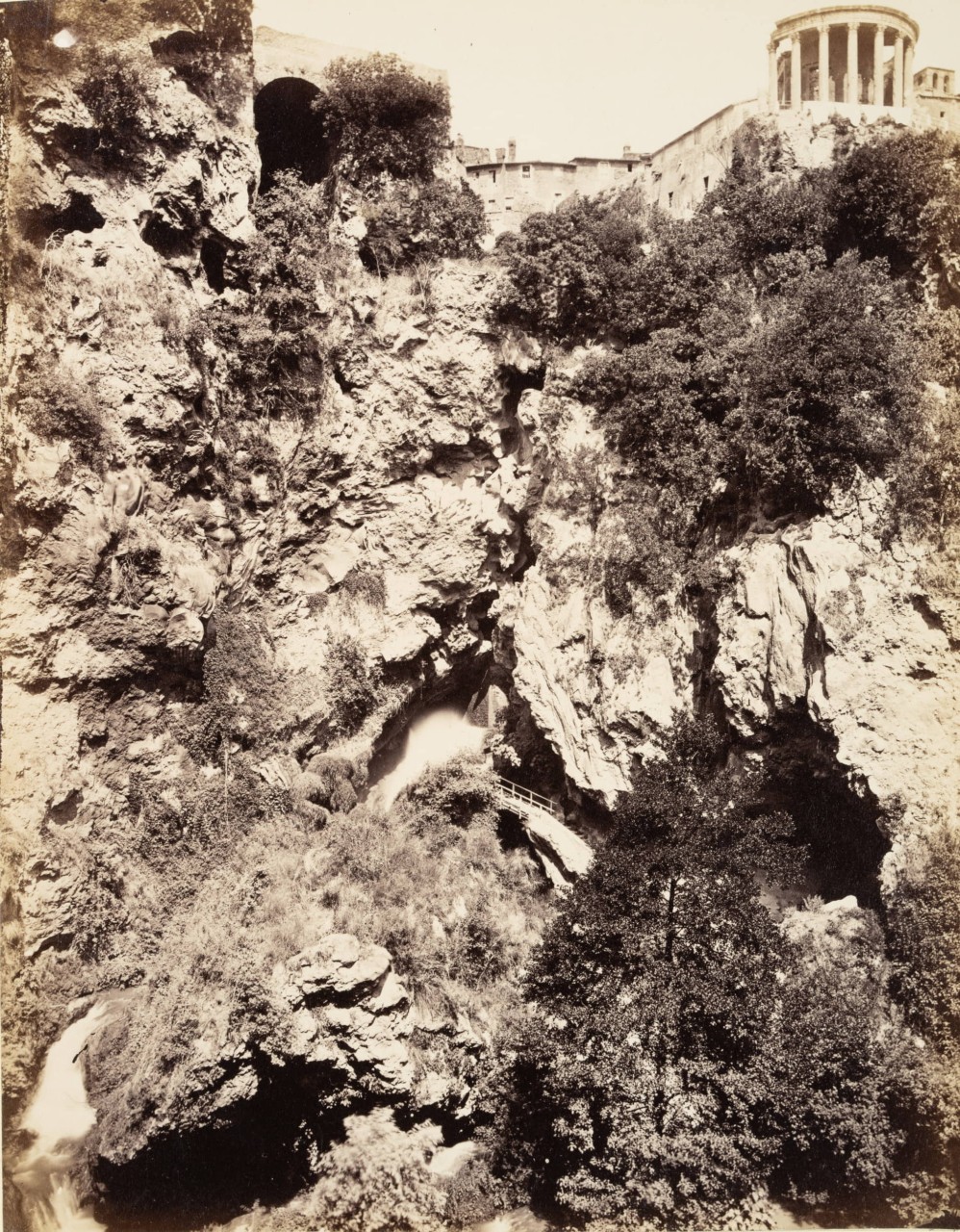 Tivoli mit Vesta-Tempel