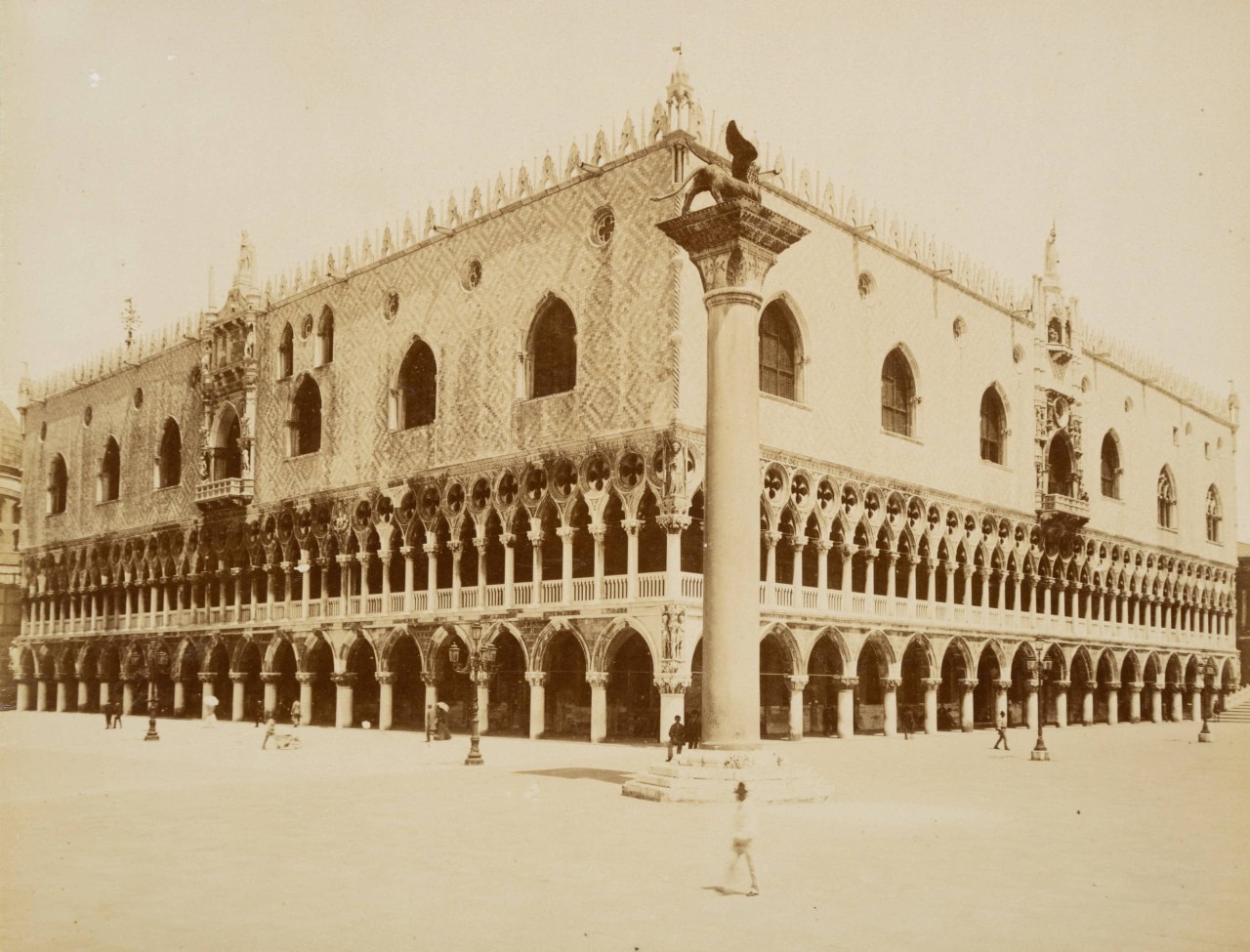 Markusplatz, Dogenpalast, Venedig