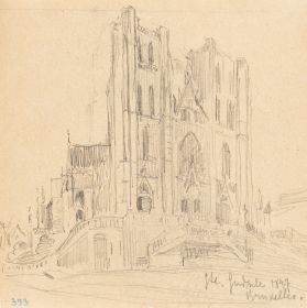 Kathedrale in Brüssel