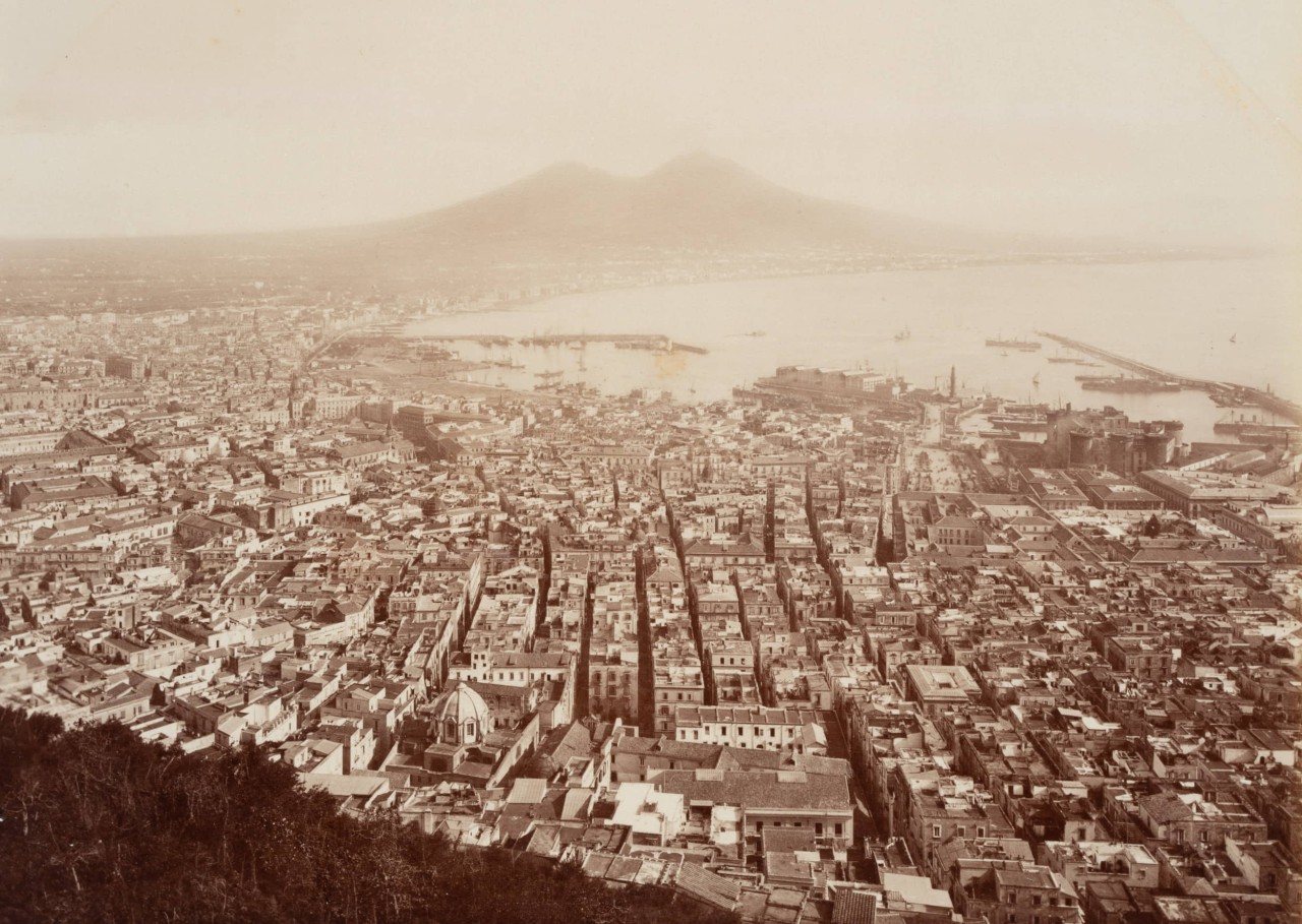 Panorama von Neapel und Küste