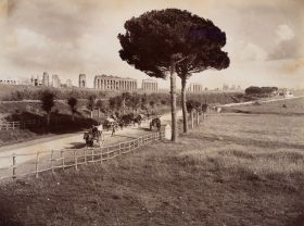 Via Appia Nuova mit Claudio Aquädukt