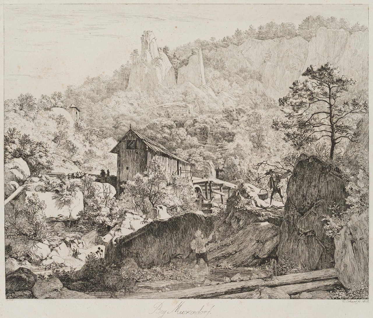 Wassermühle bei Muckendorf