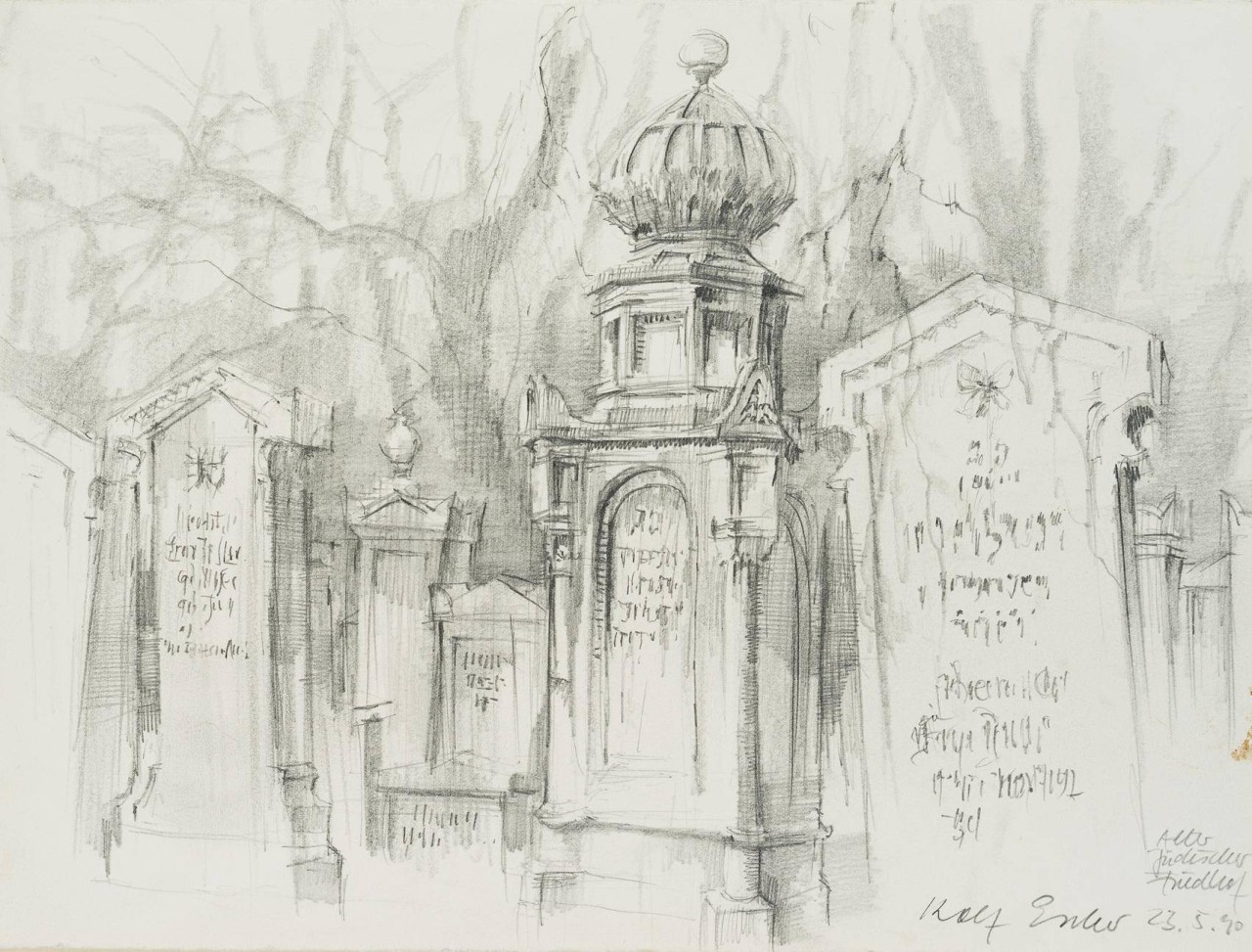 Alter jüdischer Friedhof in Frankfurt