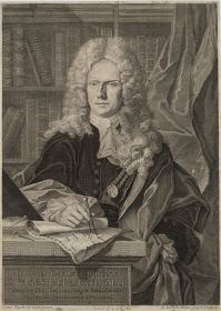 Portrait des Johann Baptist Homann
