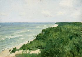 Blick über Strandlandschaft
